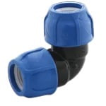 Joelho Compressão PVP DN50 x 50 - Poelsan