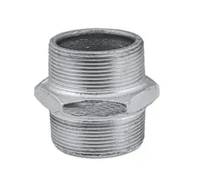 Niple Galvanizado Duplo 4” – Tupy