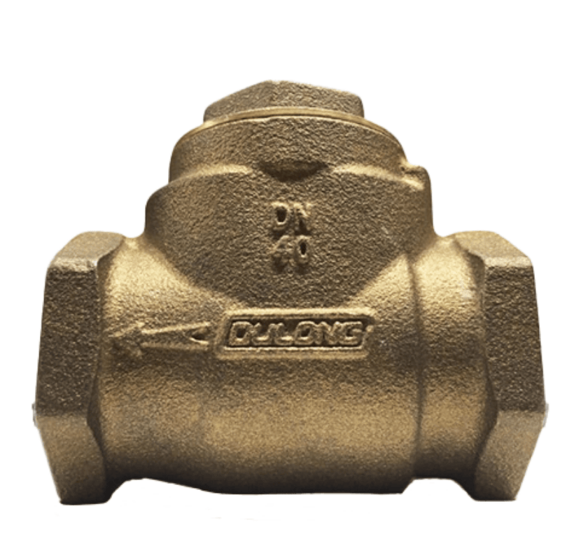 Válvula De Retenção Em Bronze Com Portinhola 14 Bar Bsp Dulong