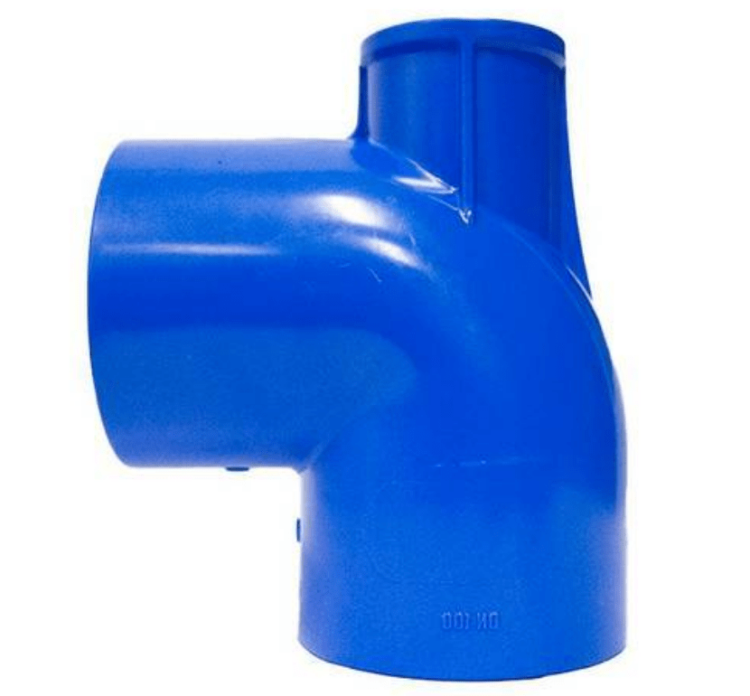 Joelho 90 p/Ventosa Irriga Dn 100 x 2 - Pluvi