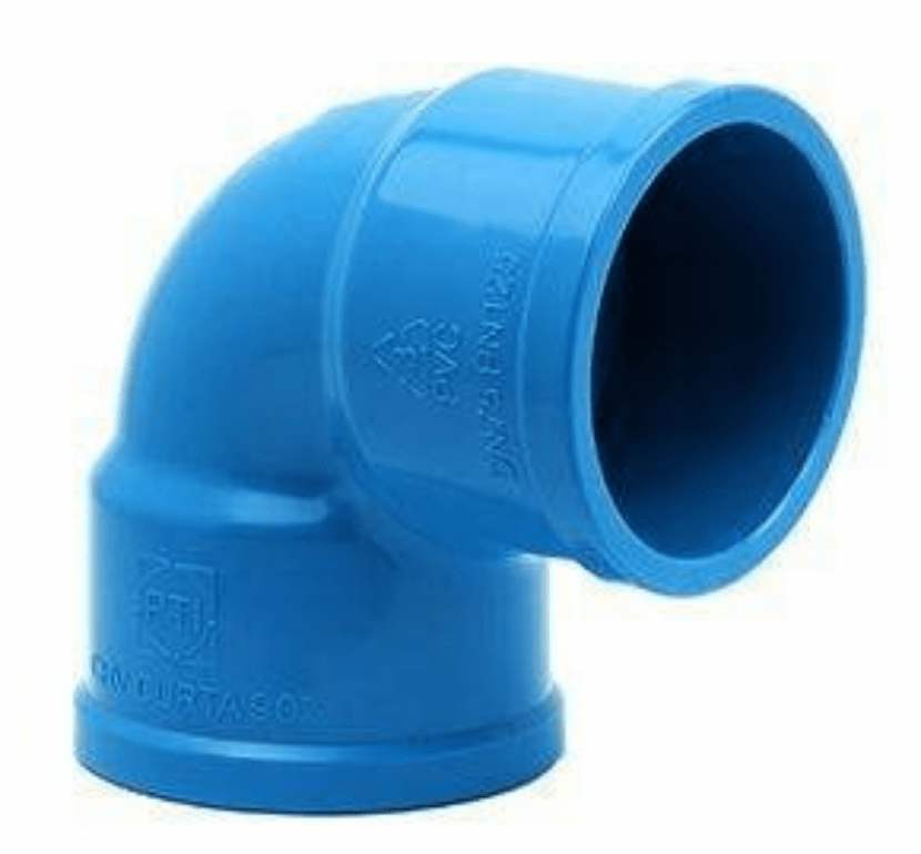 Joelho Curva Curta 90° BB Soldável Irrigação PN125 DN100 x 1 - PTI