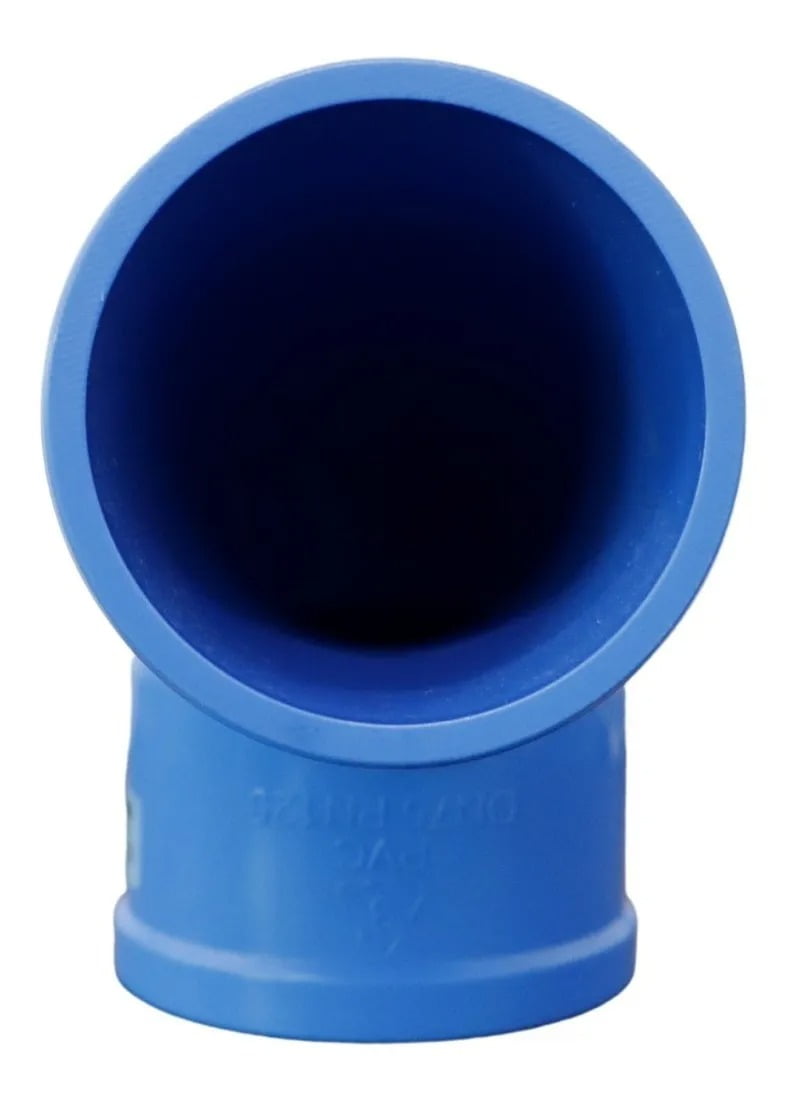 Joelho PVC Irrigação Soldável Ponta/Bolsa 90º DN75 PN125 – PTI