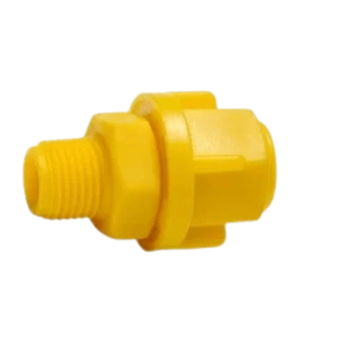 Niple 1/8" 8MM – 1/4" 8MM - Implebras
