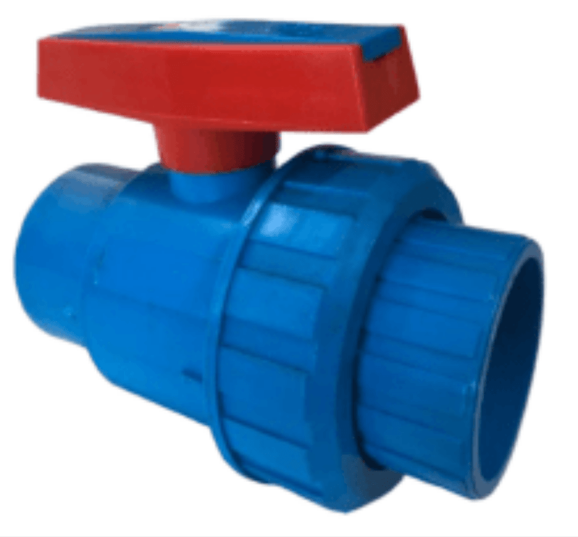 Registro De Esfera PVC Soldável com união Simples DN75/ DN50