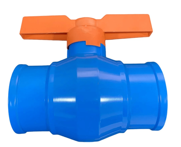 Registro de Esfera Soldável PVC Azul Irriga 100 mm – Unifortte