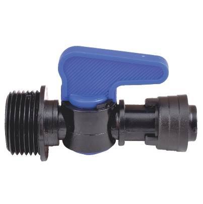 Registro Inicial 16mm Rosca 3/4" x Anel 6 Pontas – Implebras