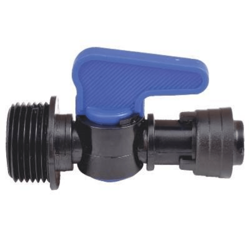 Registro Inicial 16mm Rosca 3/4" x Anel 6 Pontas – Implebras