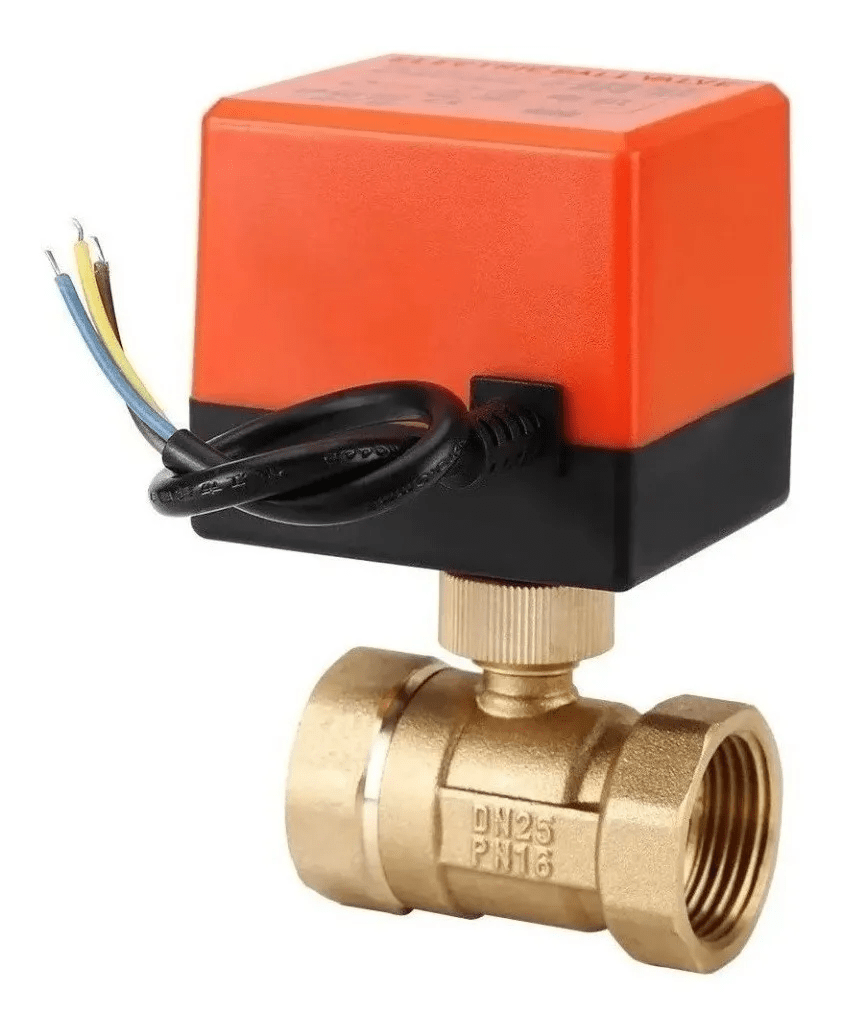 Registro de Esfera Metálico Motorizado 1" 220VAC – Doutor Irrigação