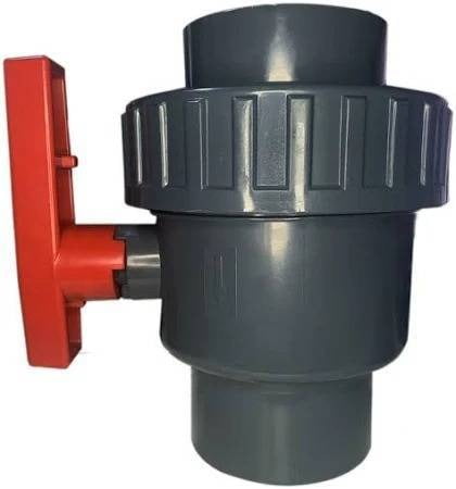 Registro Valvula Compacta de Esfera PVC-U ptfe-Epdm f/f pn10 d.38,2 - Aquaplastic