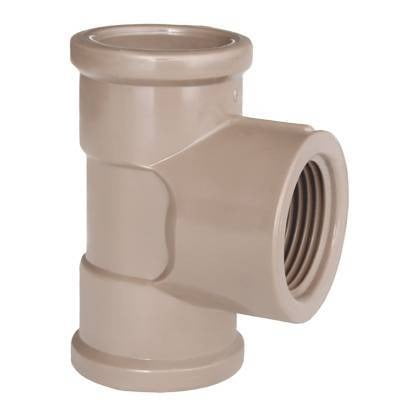 Tê Soldável com Rosca Central LR 25mm x 1/2" – Plastilit