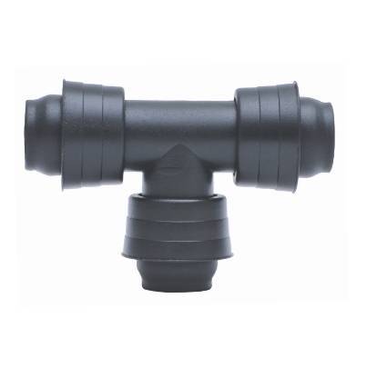 Tee 16 mm com Anel Liso para Irrigação – Implebras