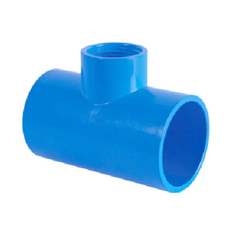 Tee PVC Reduzido Rosca Irrigação LF DN50 1" – DR