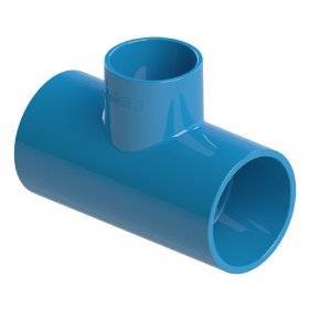 Tee Redução PVC Irriga Soldável DN50 DN25 – Asperbras